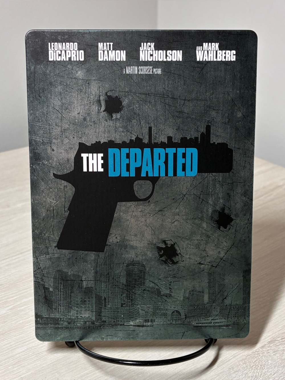 The Departed DVD Steelbook 2 Disc Set Martin Scorsese Crime Thriller Best Buy